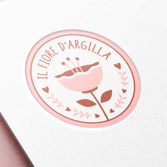 Avatar del logo per azienda Il Fiore d'Argilla - ceramiche - Graphic design portfolio